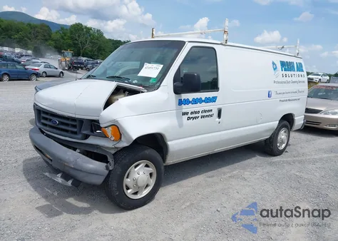 2007 Ford E-150 Commercial/Recreational from USA, damaged, VIN 1FTNE14W07DB13980